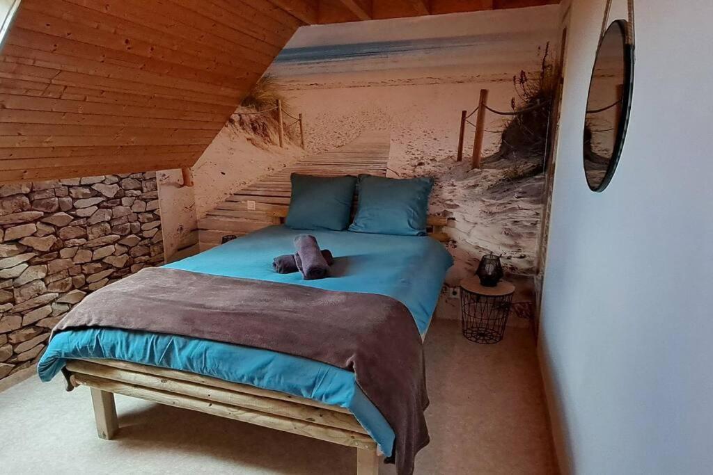 Cottage La Loge Huisnes-sur-Mer ภายนอก รูปภาพ