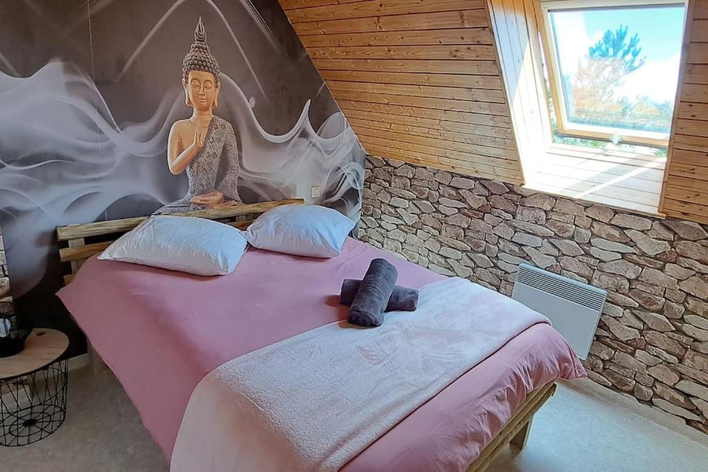 Cottage La Loge Huisnes-sur-Mer ภายนอก รูปภาพ